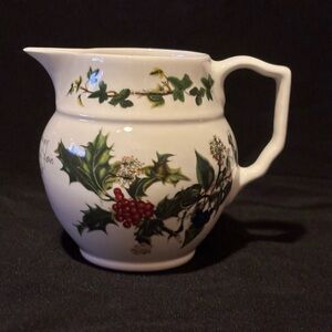 Portmeirion Ceramic “The Holly and The Ivy” Creamer/Jug